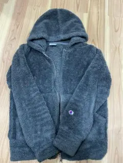 チャンピオン フリースジャケット M グレー