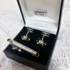 MONTBLANC（モンブラン） カフス カフリンクス 箱付き MONTBLANC（筆記具、時計） カフスボタン カフス モンブラン