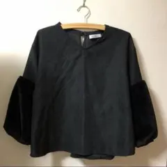 Ray Cassin　袖ボアカットソー