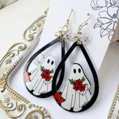 チェコビーズ ピアス