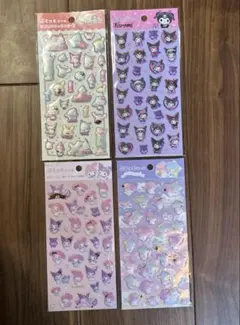 新品　ぷくっとシール マイメロディ クロミ サンリオキャラクターズ サンリオ