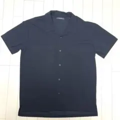 Bling Leads オープンカラー半袖シャツ Lサイズ 涼しい素材感 メンズ