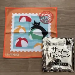 ベローチェ 第1弾 黒ねこハンドタオル 40周年記念