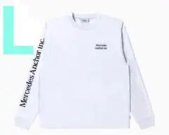 Mercedes Anchor inc. L/S TEE 白L