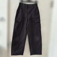 GUバレルレッグカーゴパンツ