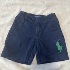 ラルフローレン ビッグポニー キッズ ハーフパンツ 100 3T ネイビー
