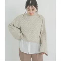 URBANRESEARCH ラーベンアミハイネックニット