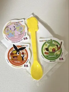 【ミュウ】【サルノリ】【ポカブ】サーティワン　ポケモン　ステッカー　シール　31