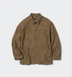 UNIQLOユーティリティジャケット ブラウンS