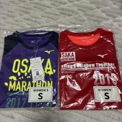 [新品未開封] 大阪マラソン2017/2018 T シャツ