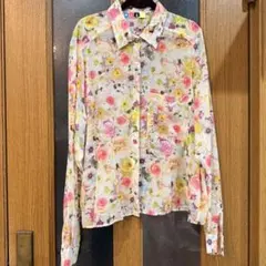 【美品】MSGM 花柄 長袖ブラウスのサムネイル