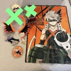 爆豪勝己 水沢石鹸コラボ ビッグアクリルキーホルダー - メルカリ