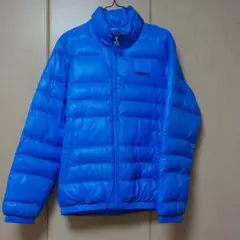 adidas ダウンジャケット 青 (メンズ) M