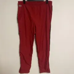 Lacoste ラコステ レッド 裏付きトレーニングパンツ 2