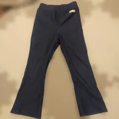 petit main 長ズボンブーツカットデザイン サイズ100 ダークブルー