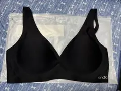 アンダール オールフィットブラ Mサイズ 新品未使用　単品 ブラック 3SET] andar オールデイフィット 冷感 ブラ (パッド一体型