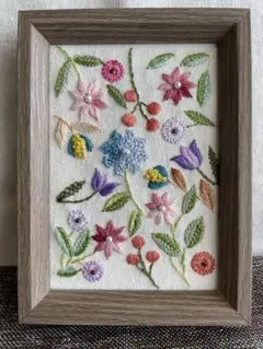 ハンドメイド額入り刺繍 2025年最新】刺繍 額縁の人気アイテム - メルカリ