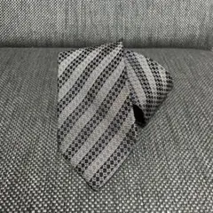 黒*猫様 GUCCI シルク ネクタイ ストライプ