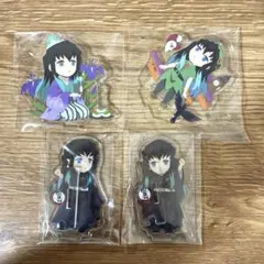 鬼滅の刃 時透無一郎 繋がるランダムアクリルスタンド2点+ 他アクスタ2点