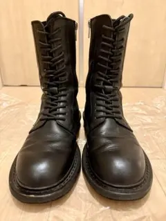 美品 アンドゥムルメステール スタンライディングブーツ 37 ブラック ジップ 美品 アンドゥムルメステール スタンライディングブーツ 37