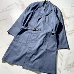 フレンチヴィンテージ　Adolphe Lafont 　タイロッケンコート　ブルー