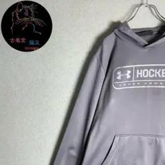 ✮XL　パーカー　HOCKEY×Under Armour　コラボ　裏起毛✮のサムネイル