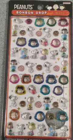PEANUTS スヌーピー ボンボンドロップシールmini