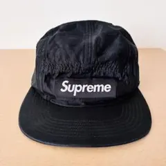 Supreme Raw Silk Camp Cap Black BUCOLのサムネイル