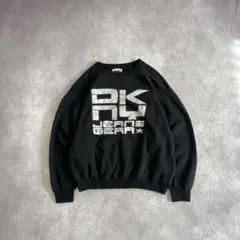 90s DKNY JEANS GEAR スウェット シルバーロゴ USA製
