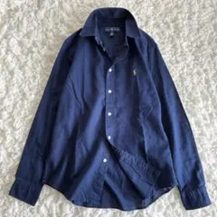 ラルフローレン◆ コットンリネン ボタンダウンシャツ BD リネン