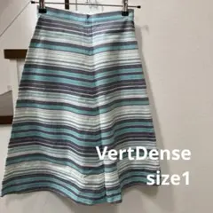 VertDense✴︎ストライプ フレアスカート Sのサムネイル