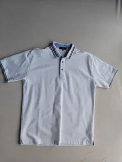 BEAMS HEART ホワイト ポロシャツ L