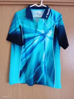 Nittaku 青水色 ポロシャツ