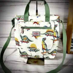 稀少！2wey キャスキットソン　ショルダーバック男の子　キャスキッズ　恐竜