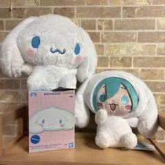 サンリオ シナモロール シナモン 初音ミク ぬいぐるみ フィギュア 3体セット