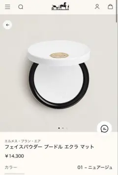 【HERMES エルメス】プードル エクラ マット 01 ニュアージュのサムネイル
