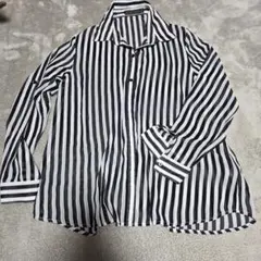 CECIL McBEE　長袖　ストライプシャツ　M