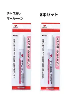 河口　チャコ消しマーカーペン×2本