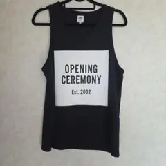 OPENING CEREMONY ロゴ タンク トップ ブラック Sのサムネイル