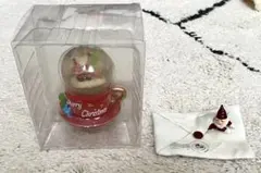 サンタクロース スノードーム 置物 クリスマス 雑貨 サンタのお手紙仕分け中