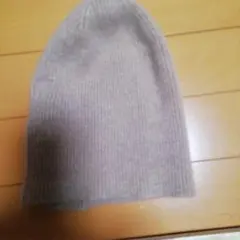 ZARA ベージュ ニット帽 3-6歳用 52cm