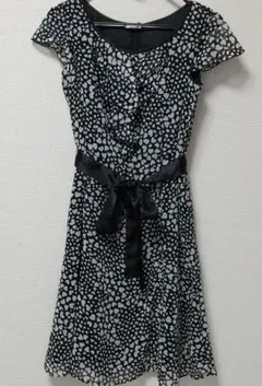 ハート柄シフォンワンピースのサムネイル