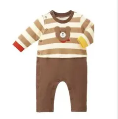 KA様専用⭐︎ホットビスケッツ　ミキハウス　クマ付きロンパース1着バラ売