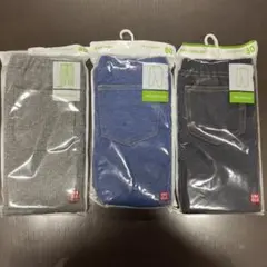 UNIQLO キッズレギンス 3色セット 80