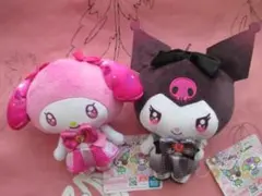 마이멜로디 · 쿠로미 ミラクル★ウィッチーズぬいぐるみ ２個セット