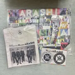 嵐 We are ARASHI ツアーグッズ2026 Tシャツショッピングバッグ