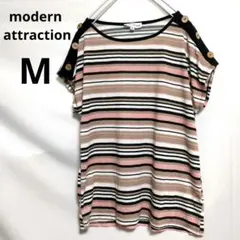 ★modern attraction★ボーダー 半袖Tシャツ Mサイズ 可愛い