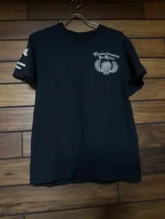 LOWBLOW KNUCKLE Tシャツ スカル刺繍 ブラック Lのサムネイル