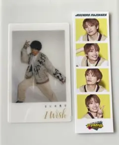 なにわ男子 藤原丈一郎 クリアソロカード