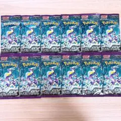 ポケモンカード　バイオレットex 未開封(12パック)